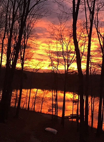 Beautiful View From the Waterfront Real Estate in Clarksville, VA