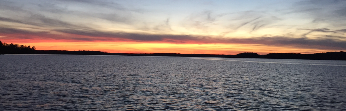 The Scenery of our Waterfront Real Estate in Clarksville, VA